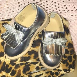 Crazy 8 SILVER LOAFERS